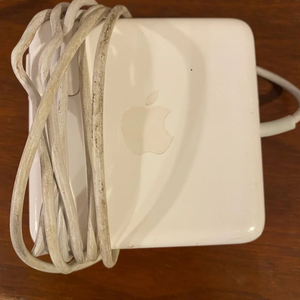 MacBook Air computer charger.
